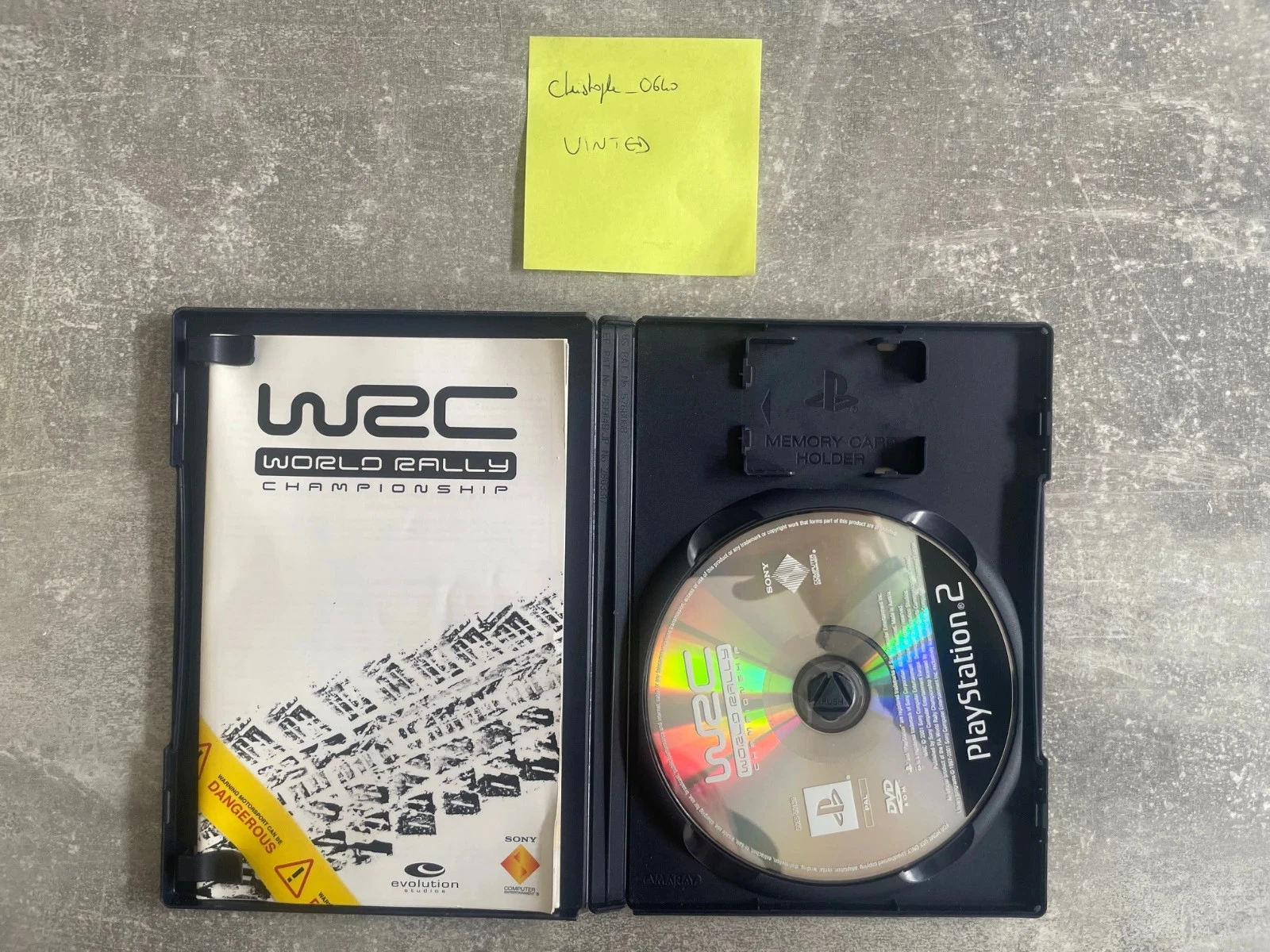 Jogo WRC, campeonato mundial de rali para Sony PS2 / playstation 2 em francês. – photo 2